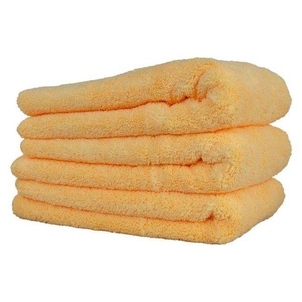 Chemical Guys Chemical Guys CHGMIC30503 24 x 16 in. Microfiber Big Banger Extra Thick Towel; Orange - Pack of 3 CHGMIC30503